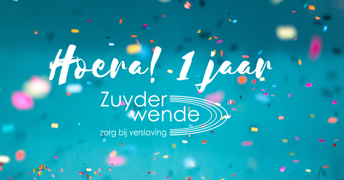 Hoera! 1 jaar